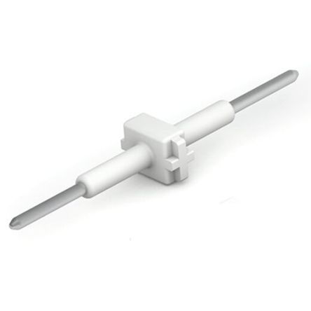 WAGO 2061 Series Board-To-Board Link, 1-Pole, Male to Male, 1-Way, Push-In, 9A [2061-901]; 278-2514