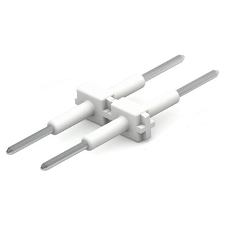 WAGO 2061 Series Pluggable Connector, 2-Pole, Male, 2-Way, Snap-In, 9A [2061-902]; 278-2516