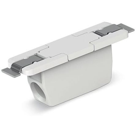WAGO 2070 Series PCB Terminal Block, 1-Contact, 6.5mm Pitch, PCB Mount, 1-Row, Cage Clamp Termination [2070-461/998-406]; 278-2535