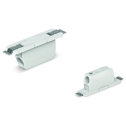 WAGO 2070 Series PCB Terminal Block, 1-Contact, 6.5mm Pitch, PCB Mount, 1-Row, Cage Clamp Termination [2070-521/998-406]; 278-2538