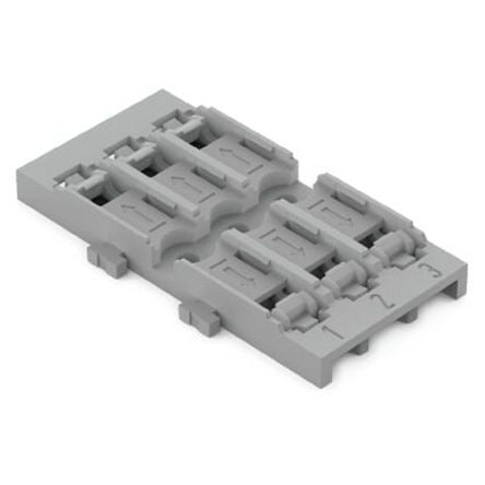 WAGO 221 Series Mounting Carrier for Use with DIN Rail Terminal [221-2523]; 278-2778