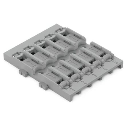 WAGO 221 Series Mounting Carrier for Use with Inline Splicing Connector [221-2525]; 278-2780