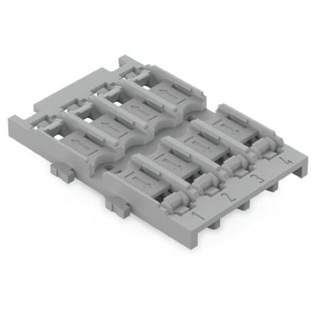 WAGO 221 Series Mounting Carrier for Use with DIN Rail Terminal [221-2534]; 278-2785