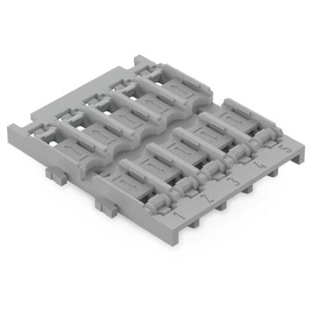 WAGO 221 Series Mounting Carrier for Use with Splicing Connector [221-2535]; 278-2786