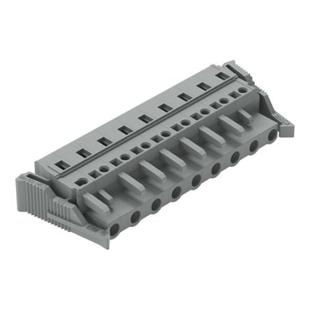 WAGO 231 Series Connector, 9-Pole, Female, 9-Way, Cable Mount, 15A [231-209/037-000]; 278-3052