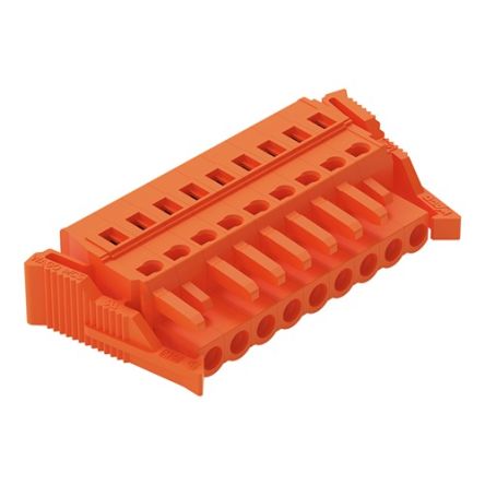 WAGO 231 Series Pluggable Connector, 9-Pole, Female, 9-Way, Plug-In, 16A [231-309/037-000]; 278-3173