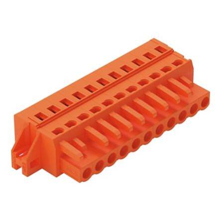 WAGO 231 Series Pluggable Connector, 11-Pole, Female, 11-Way, Snap-In, 16A [231-311/031-000]; 278-3185