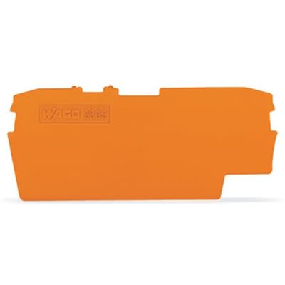 WAGO TOPJOB S Series End And Intermediate Plate for Use with DIN Rail Terminal Block [2002-1692]; 278-3233