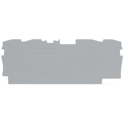 WAGO TOPJOB S Series End And Intermediate Plate for Use with DIN Rail Terminal Block [2004-1491]; 278-3290