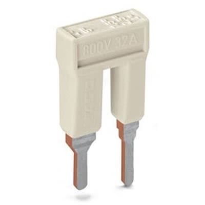 WAGO TOPJOB S Series Step-down Jumper for Use with DIN Rail Terminal Block, 32A [2006-499]; 278-3306