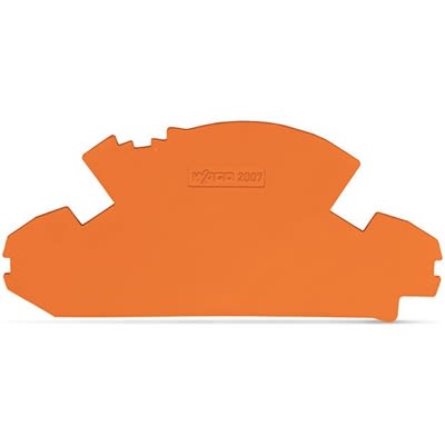 WAGO TOPJOB S Series End Plate for Use with DIN Rail Terminal Block [2007-8892]; 278-3318
