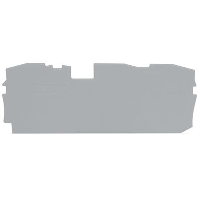 WAGO TOPJOB S Series End And Intermediate Plate for Use with DIN Rail Terminal Block [2010-1391]; 278-3320
