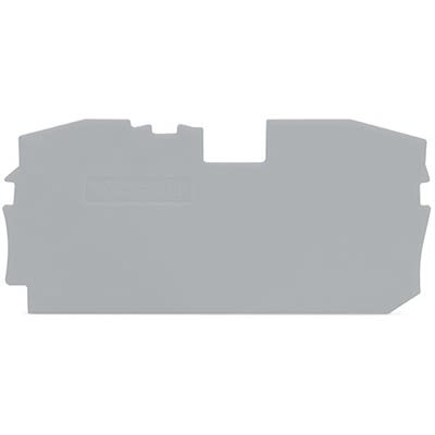 WAGO TOPJOB S Series End And Intermediate Plate for Use with DIN Rail Terminal Block [2016-1291]; 278-3324