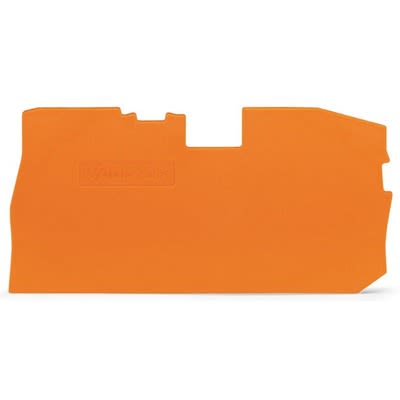 WAGO TOPJOB S Series End And Intermediate Plate for Use with DIN Rail Terminal Block [2016-7192]; 278-3335