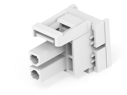 TE Connectivity Rectangular Connector Housings, 2 Way, 9A, Socket, VAL-U-LOK, Cable Mount [2385532-2]; 278-3344