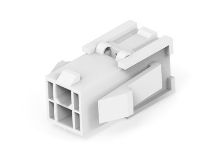TE Connectivity Rectangular Connector Housings, 2 Way, 9A, Plug, VAL-U-LOK, Panel Mount [2385533-2]; 278-3351