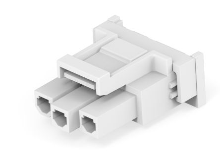 TE Connectivity Rectangular Connector Housings, 3 Way, 9A, Socket, VAL-U-LOK, Cable Mount [2386011-3]; 278-3359