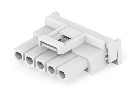 TE Connectivity Rectangular Connector Housings, 5 Way, 9A, Receptacle, VAL-U-LOK, Cable Mount [2386011-5]; 278-3363