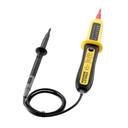 Stanley FMHT82566-0, LED Voltage tester, 400V, CAT III 400V [FMHT82566-0]; 278-3594