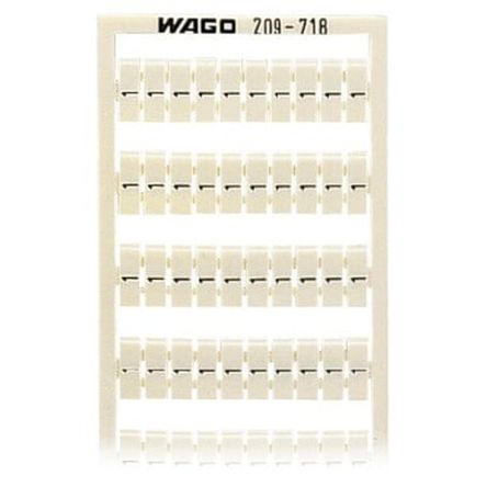 WAGO, 209 Marker Strip for use with  for use with Terminal Blocks [209-718]; 278-3711