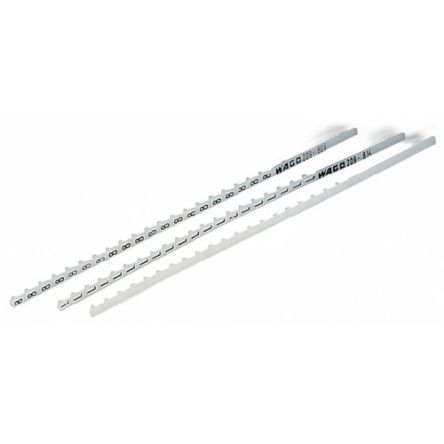 WAGO 209 Snap On Cable Marker, White, Pre-printed "3", for Terminal Block, 209-803 [209-803]; 278-3771