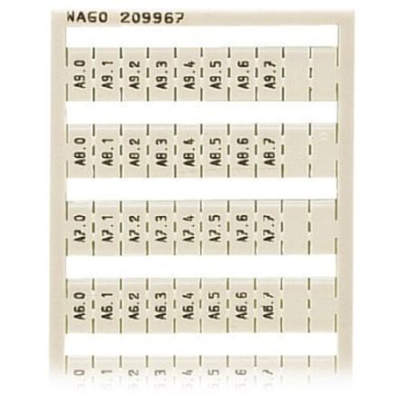 WAGO, 209 Marking Card [209-967]; 278-3822