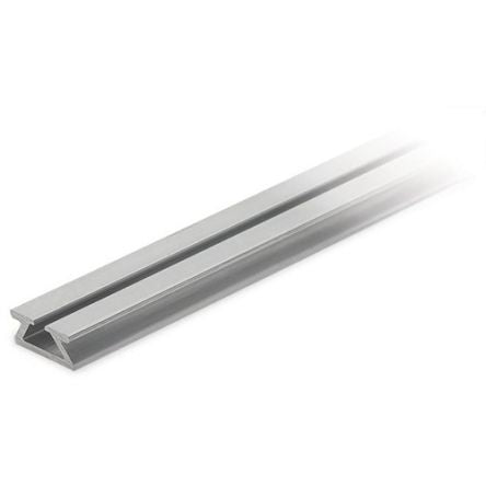 Wago Aluminium, 7mm H, 18mm W, 1000mm L for Use with Terminal Block [210-154]; 278-3869