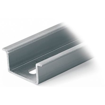 WAGO Steel DIN Rail, Deep Top Hat Compatible, 2000mm x 35mm x 15mm [210-508]; 278-3967