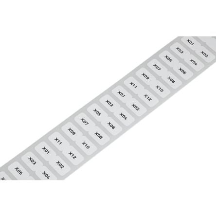 WAGO Yellow Adhesive Printer Label, Pack of 3000EA [210-806/000-002]; 278-3985