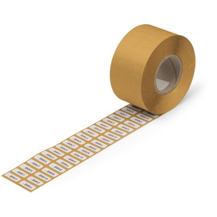 WAGO White Adhesive Printer Label Sheet, Pack of 3000EA [210-811]; 278-3990