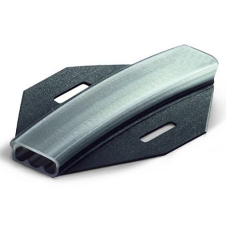 WAGO 211 Cable Mount Cable Clip, Black, 10mm Cable, for 211-110/-111/-120/-121, 211-129 [211-129]; 278-4027