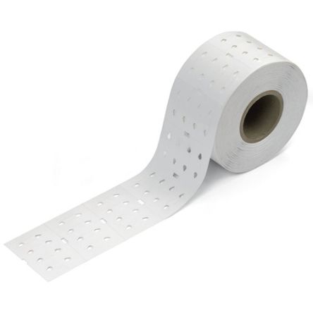 WAGO 211 White Label Roll, 7mm Width, 26mm Height, 1000Per Roll Qty [211-862]; 278-4055