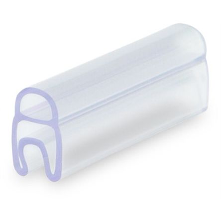 WAGO 211 Cable Mount Cable Clip, Clear, 2 → 4mm Cable, for 211-821, 211-923 [211-923]; 278-4057