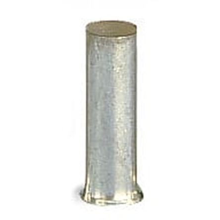 WAGO, 216 Ferrule, 10mm Pin Length, 4mm Pin Diameter, Silver [216-107]; 278-4060