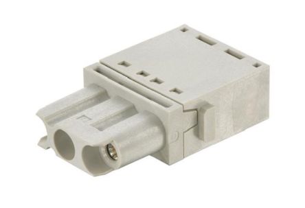 HARTING Heavy Duty Power Connector Module, 40A, Female, Han-Modular Series, 3 Contacts [09140035101]; 278-5067