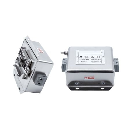 RS PRO 16A 250 V ac 50/60Hz, Chassis Mount, DIN Rail Power Line Filter, Terminal Block Single Phase [0]; 278-5147