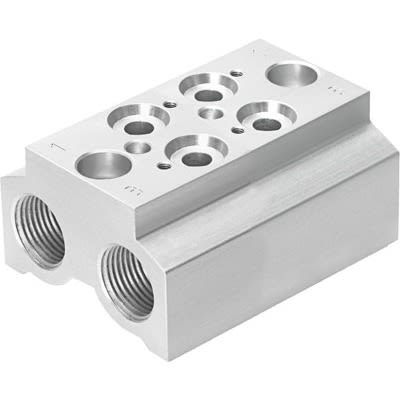 Festo CPE10 Pneumatic Manifold Fitting NPT 1/4 NPT 1/4 [CPE10-3/2-PRS-1/4-2-NPT]; 278-5212