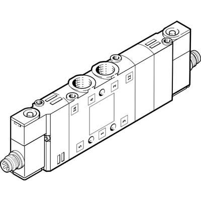 Festo Pneumatic Solenoid Valve -, 550232 [CPE10-M1CH-5/3BS-M7]; 278-5221