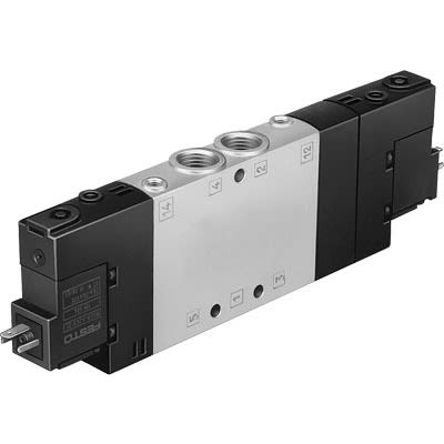 Festo Pneumatic Solenoid Valve -, 170286 [CPE18-M2H-5/3ES-1/4]; 278-5256