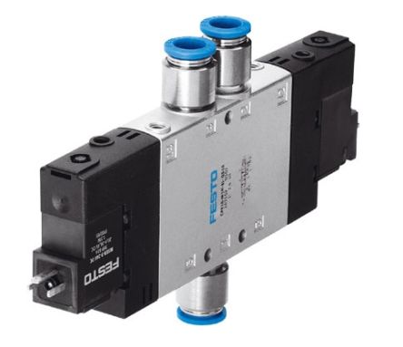 Festo Pneumatic Solenoid Valve -, 163779 [CPE18-M2H-5J-QS-10]; 278-5266