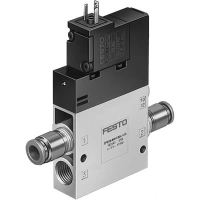 Festo Pneumatic Solenoid Valve -, 163800 [CPE18-M3H-3OL-QS-10]; 278-5274