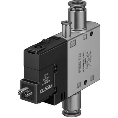Festo Pneumatic Solenoid Valve -, 163844 [CPE24-M3H-3OLS-QS-10]; 278-5347