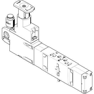 Festo VABF Regulator Plate, 546790 [VABF-S3-2-R7C2-C-6]; 278-5515