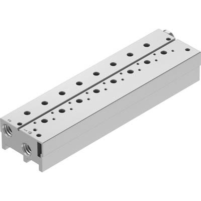 Festo VABM Pneumatic Manifold Fitting G 1/4 G 1/4 [VABM-B10-20S-G14-7-P3]; 278-5531