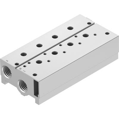 Festo VABM Pneumatic Manifold Fitting G 1/2 G 1/2 [VABM-B10-30S-G12-3-P3]; 278-5585