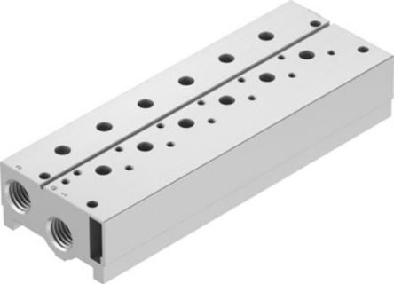 Festo VABM Pneumatic Manifold Fitting G 1/2 G 1/2 [VABM-B10-30S-G12-5-P3]; 278-5586