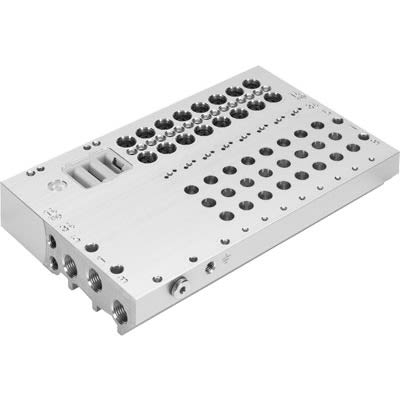 Festo VABM Pneumatic Manifold Fitting G 1/8 G 1/8 [VABM-L1-10G-G18-24-M-GR]; 278-5620