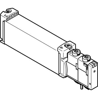 Festo Pneumatic Solenoid Valve -, 8004890 [VUVG-B18-T32H-MZT-F-1T1L]; 278-5960