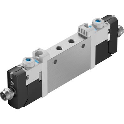 Festo Pneumatic Solenoid Valve -, 8031469 [VUVG-L10-T32U-MT-M5-1R8L]; 278-6005
