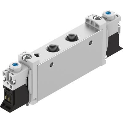 Festo Pneumatic Solenoid Valve -, 566506 [VUVG-L14-T32U-AZT-G18-1P3]; 278-6017